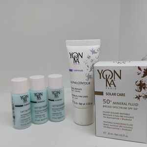 Yon-Ka Skincare Set with SPF and Cleanser, And Wrinkle Reducer